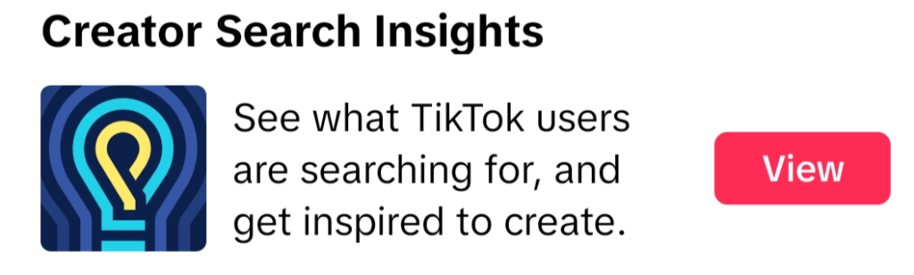 TikTok SEO Creator Search Insights