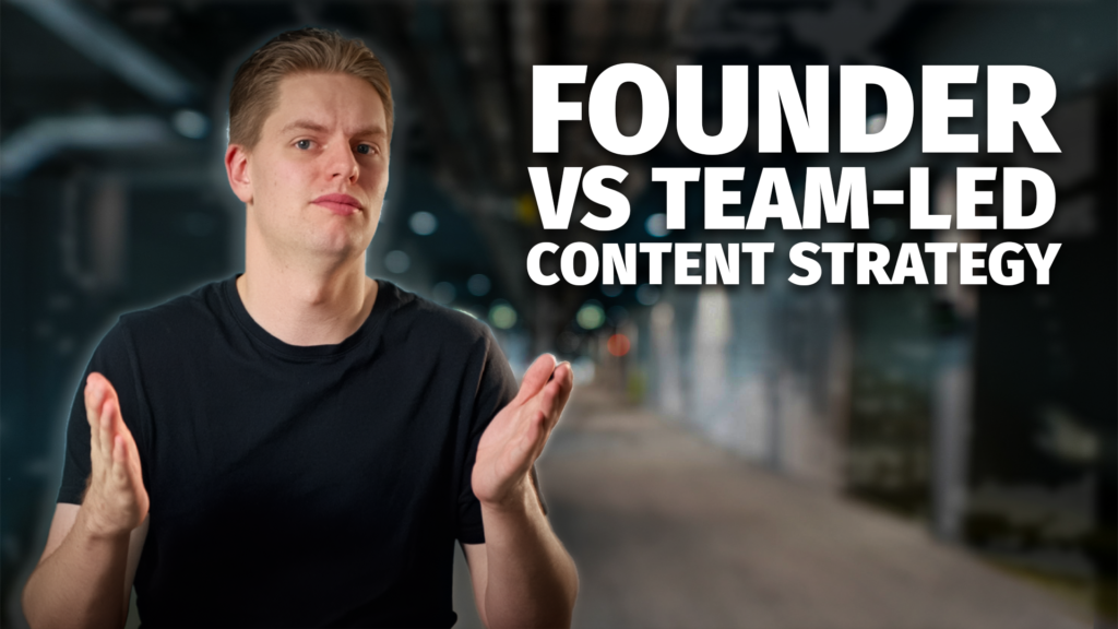 Founder-Led Brands vs. Team-Led Content: The New Architecture of Trust